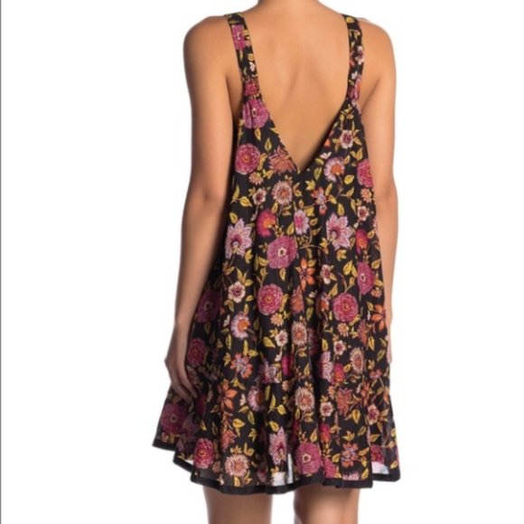 Free People Oh Baby Mini Dress Size L - Picture 2 of 6